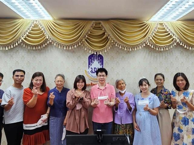 คณะศิลปศาสตร์จัดกิจกรรมการรายงานความก้าวหน้างานวิจัยของนิสิตหลักสูตร ศศ.ม. (ภาษาไทย) ปีการศึกษา ๒๕๖๕