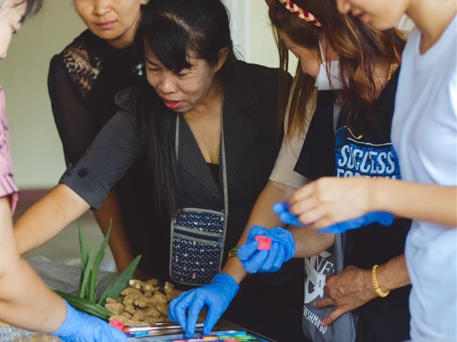 School of Liberal Arts conducted training and workshops on the production of crispy ginger jelly.