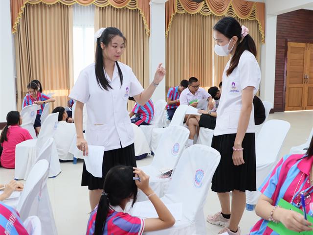 นิสิตหลักสูตรสาธารณสุขศาสตรบัณฑิตสาขาวิชาอนามัยชุมชน และหลักสูตรนิติศาสตรบัณฑิตคณะสาธารณสุขศาสตร์ จัดกิจกรรม “เปิดโลกกว้าง เมื่อคุณเข้าใจ”