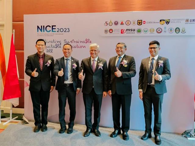 โครงการประชุมวิชาการระดับชาติศึกษาศาสตร์วิจัย ครั้งที่ 10 และนานาชาติ ครั้งที่ 6 (The National and International Conference on Education 2023 (NICE)