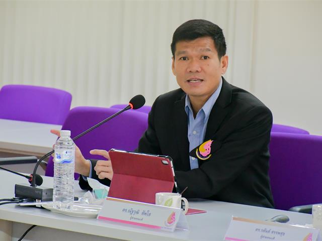 วิทยาลัยการศึกษา ต้อนรับคณะศึกษาดูงาน การจัดการศึกษาหลักสูตรควบระดับปริญญาตรี 2 ปริญญา จากมหาวิทยาลัยราชภัฏนครราชสีมา