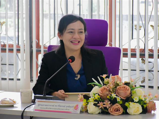 วิทยาลัยการศึกษา ต้อนรับคณะศึกษาดูงาน การจัดการศึกษาหลักสูตรควบระดับปริญญาตรี 2 ปริญญา จากมหาวิทยาลัยราชภัฏนครราชสีมา