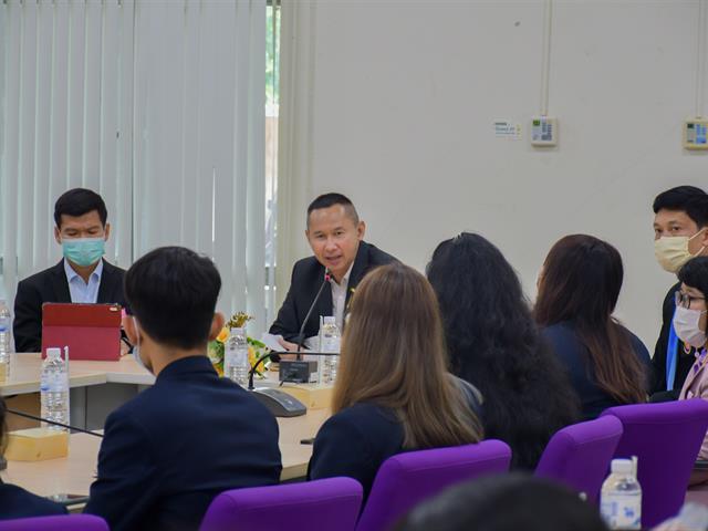 วิทยาลัยการศึกษาร่วมกับสโมสรนิสิตวิทยาลัยการศึกษา ต้อนรับคณะศึกษาดูงาน จากมหาวิทยาลัยศิลปากร วิทยาเขต วังท่าพระ และวิทยาเขต สนามจันทร์