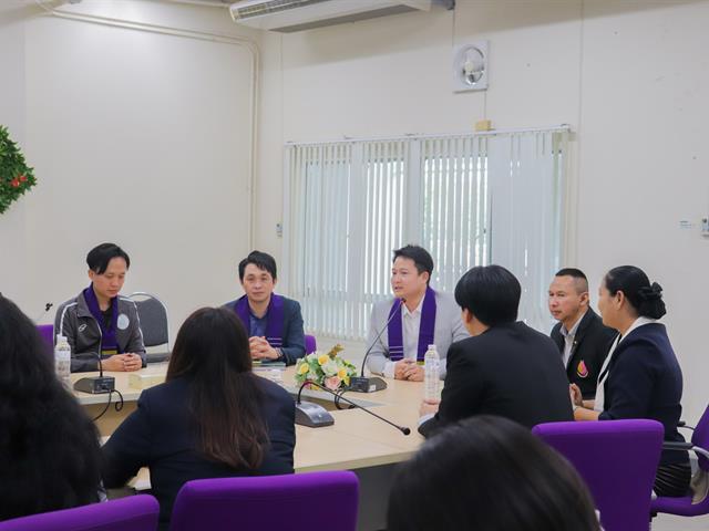 วิทยาลัยการศึกษาร่วมกับสโมสรนิสิตวิทยาลัยการศึกษา ต้อนรับคณะศึกษาดูงาน จากมหาวิทยาลัยศิลปากร วิทยาเขต วังท่าพระ และวิทยาเขต สนามจันทร์
