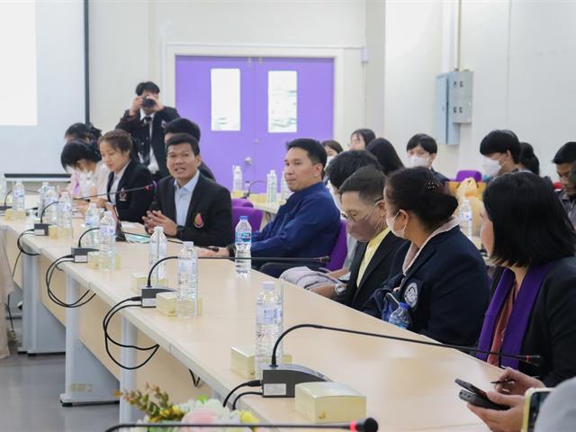 วิทยาลัยการศึกษาร่วมกับสโมสรนิสิตวิทยาลัยการศึกษา ต้อนรับคณะศึกษาดูงาน จากมหาวิทยาลัยศิลปากร วิทยาเขต วังท่าพระ และวิทยาเขต สนามจันทร์