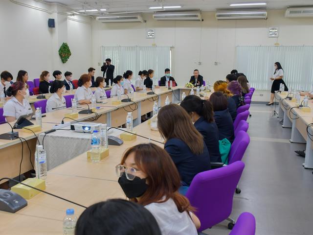 วิทยาลัยการศึกษาร่วมกับสโมสรนิสิตวิทยาลัยการศึกษา ต้อนรับคณะศึกษาดูงาน จากมหาวิทยาลัยศิลปากร วิทยาเขต วังท่าพระ และวิทยาเขต สนามจันทร์