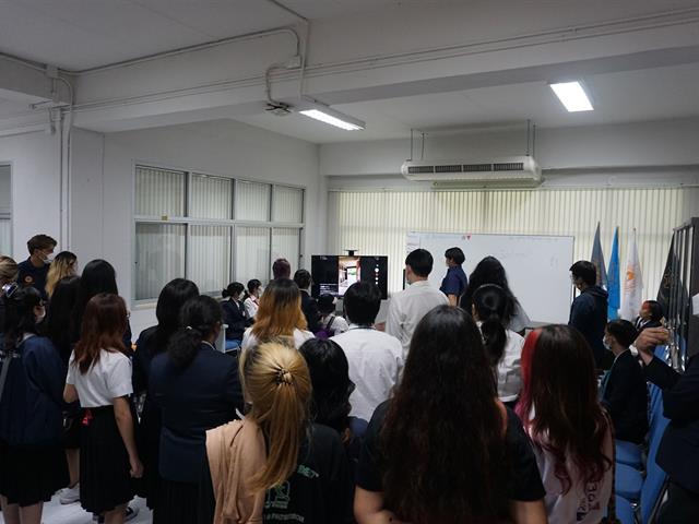 สโมสรนิสิต คณะวิศวกรรมศาสตร์ ม.พะเยา ต้อนรับผู้นำนักศึกษา ม.ศิลปากร เข้าศึกษาดูงานภายในคณะ