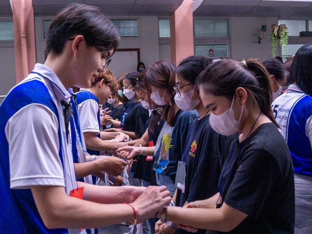 คณะสหเวชศาสตร์ จัดกิจกรรม “ฮับขวัญต้นกล้า น้องหล้าสหเวช” ภายใต้โครงการส่งเสริมอัตลักษณ์นิสิตคณะสหเวชศาสตร์