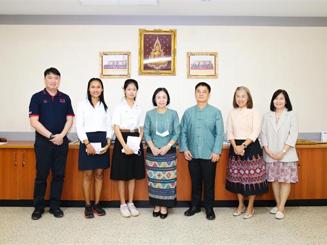 กองบริการการศึกษา  มหาวิทยาลัยพะเยา งานวิเทศสัมพันธ์ นิสิตทุนพระราชทาน