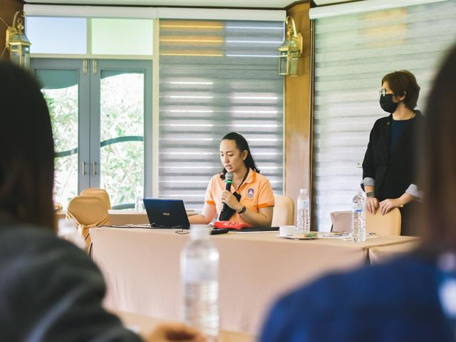 School of Liberal Arts conducted a teacher training program for teachers from INSEE Arsa Border Patrol Police Education Center (Huai Pum Village)