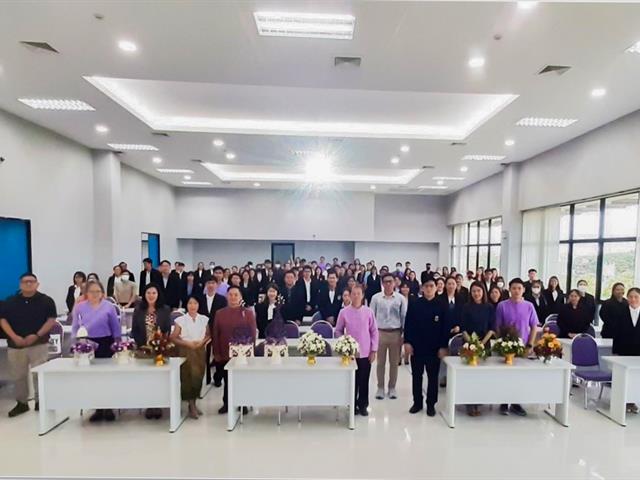 วิทยาลัยการศึกษา เข้าร่วมโครงการไหว้ครู ประจำปีการศึกษา 2566 ณ มหาวิทยาลัยพะเยา วิทยาเขตเชียงราย