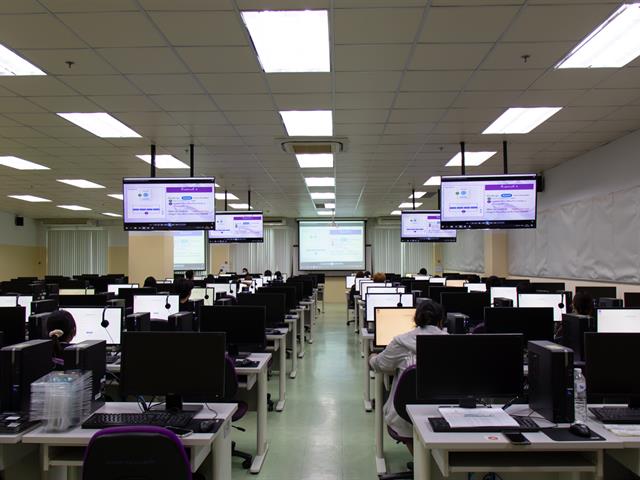 ศูนย์ภาษา คณะศิลปศาสตร์ จัดทดสอบวัดระดับความรู้ภาษาอังกฤษ ประจำเดือนมิถุนายน 2566 สำหรับนิสิตทุกชั้นปี