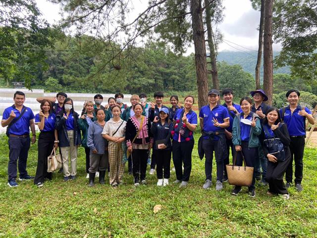 คณะสาธารณสุขศาสตร์ ดำเนินโครงการพัฒนาแหล่งเรียนรู้สมุนไพรท้องถิ่นเพื่อสุขภาพ ภายใต้โครงการ 1 ชุมชน 1 นวัตกรรม ณ พื้นที่ตำบลผาช้างน้อย อำเภอปง จังหวัดพะเยา 