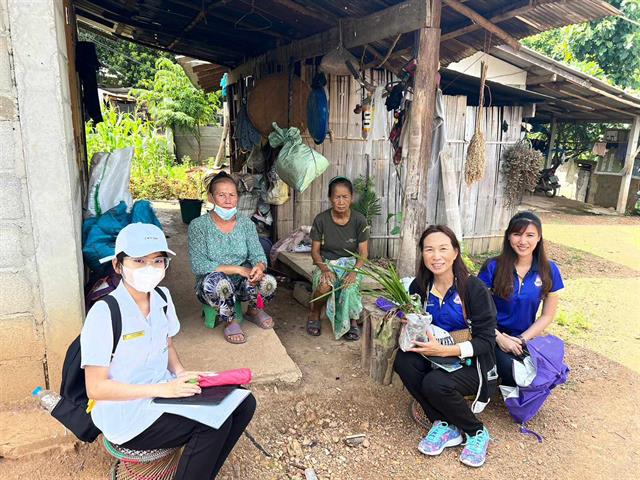 คณะสาธารณสุขศาสตร์ ดำเนินโครงการพัฒนาแหล่งเรียนรู้สมุนไพรท้องถิ่นเพื่อสุขภาพ ภายใต้โครงการ 1 ชุมชน 1 นวัตกรรม ณ พื้นที่ตำบลผาช้างน้อย อำเภอปง จังหวัดพะเยา 