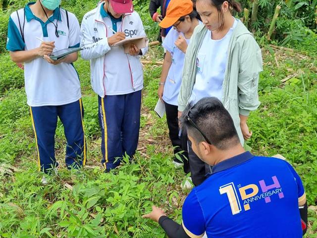 คณะสาธารณสุขศาสตร์ ดำเนินโครงการพัฒนาแหล่งเรียนรู้สมุนไพรท้องถิ่นเพื่อสุขภาพ ภายใต้โครงการ 1 ชุมชน 1 นวัตกรรม ณ พื้นที่ตำบลผาช้างน้อย อำเภอปง จังหวัดพะเยา 