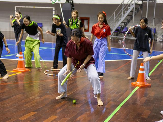 คณะสหเวชศาสตร์ จัดการแข่งขันกีฬาสหเวชสัมพันธ์ “พวงครามเกมส์ 66” เมื่อวันที่ 2 กรกฎาคม 2566 คณะสหเวชศาสตร์ ได้จัดการแข่งขันกีฬาสหเวชสัมพันธ์ “พวงครามเกมส์” 66 ภายใต้โครงการส่งเสริมอัตลักษณ์นิสิตคณะสหเวชศาสตร์ ณ อาคารสงวนเสริมศรี   