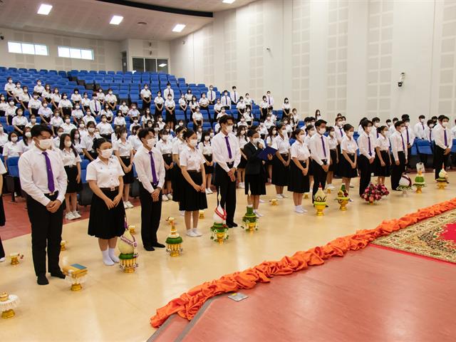 คณะศิลปศาสตร์จัดพิธีไหว้ครู “กราบคุรุปูจา ครูบาอาจารย์เจ้า” ประจำปีการศึกษา ๒๕๖๖