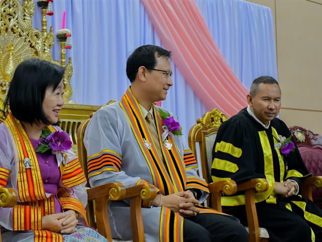 พิธีไหว้ครู วิทยาลัยการศึกษา มหาวิทยาลัยพะเยา ประจำปี 2566 “พิธีปูชา ปาจารย์”