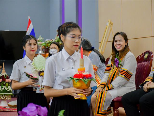 พิธีไหว้ครู วิทยาลัยการศึกษา มหาวิทยาลัยพะเยา ประจำปี 2566 “พิธีปูชา ปาจารย์”