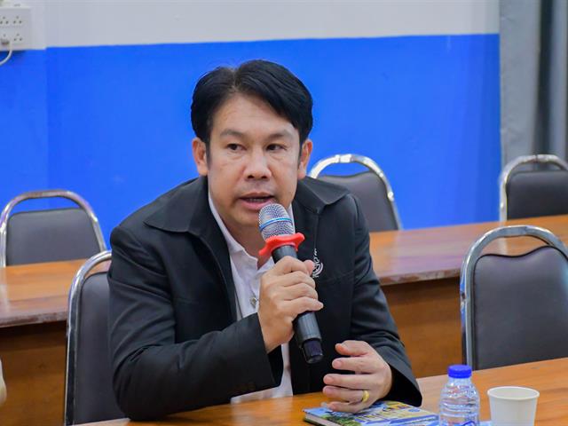 วิทยาลัยการศึกษา ดำเนินโครงการพัฒนาสื่อนวัตกรรมการศึกษาเพื่อส่งเสริมการเรียนรู้ตลอดชีวิตในสถานศึกษา ณ โรงเรียนบ้านสระ จังหวัดพะเยา