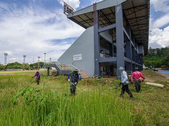 กองอาคารสถานที่ มหาวิทยาลัยพะเยา UPWECAN 