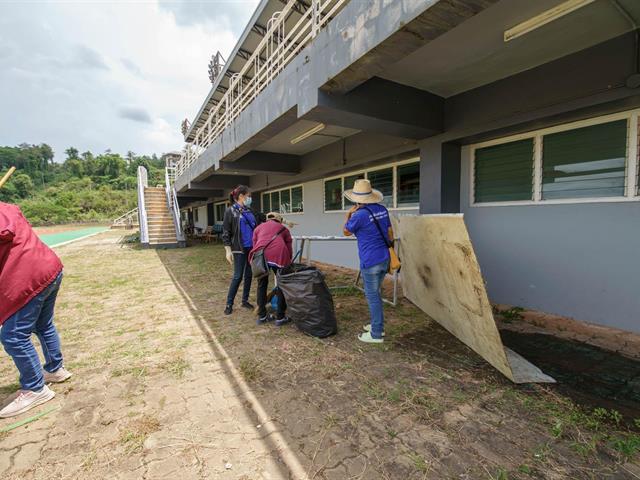 กองอาคารสถานที่ มหาวิทยาลัยพะเยา UPWECAN 