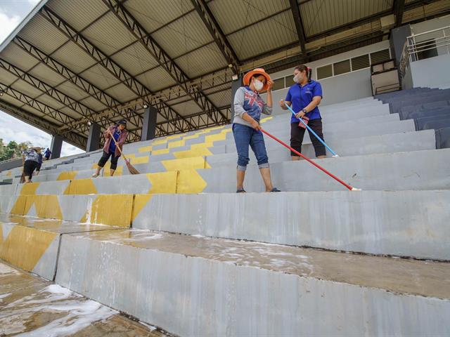 กองอาคารสถานที่ มหาวิทยาลัยพะเยา UPWECAN 