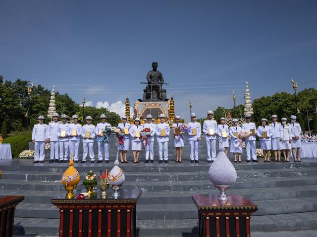 คณะศิลปศาสตร์เข้าร่วมพิธีถวายพานพุ่ม ครบรอบ 13 ปี สถาปนามหาวิทยาลัยพะเยา