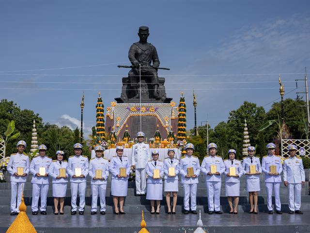 คณะศิลปศาสตร์เข้าร่วมพิธีถวายพานพุ่ม ครบรอบ 13 ปี สถาปนามหาวิทยาลัยพะเยา