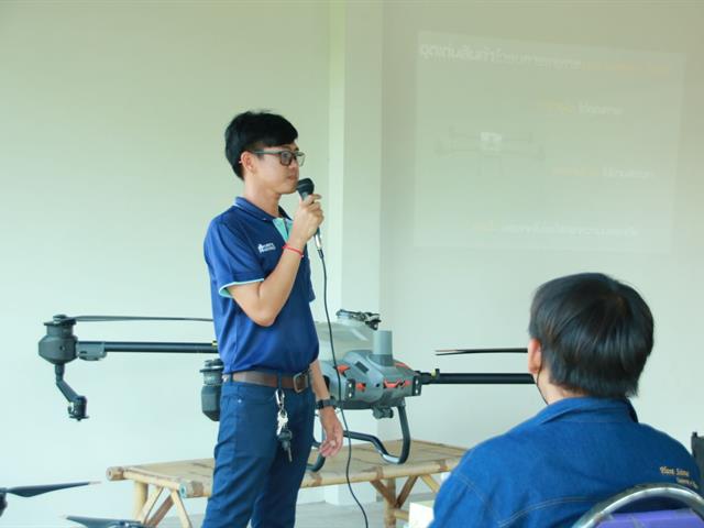 " ส่งเสริมนวัตกรรม สาธิต ให้ความรู้โดรนการเกษตร Drone Kubota in Classroom " โดย คณะเกษตรฯ ม.พะเยา ร่วมกับบริษัท คูโบต้าพะเยา จำกัด