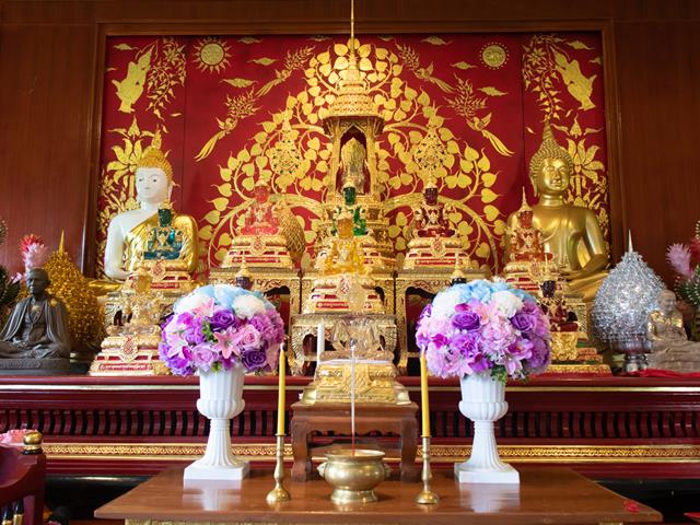 คณะศิลปศาสตร์จัดโครงการถวายเทียนส่องธรรม เนื่องในโอกาสวันอาสาฬหบูชาและวันเข้าพรรษา ๒๕๖๖