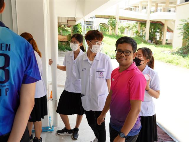 พิธีเปิดหน่วยวิจัยและนวัตกรรม คณะสหเวชศาสตร์ ณ ชั้น 1 โรงปฏิบัติการคณะฯ (Shop)