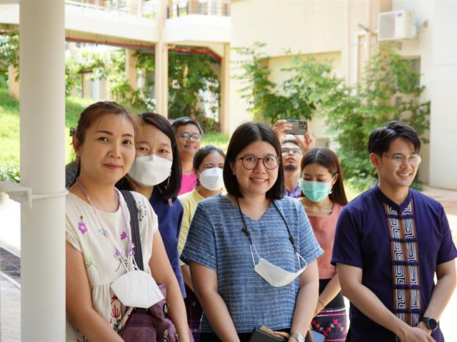 พิธีเปิดหน่วยวิจัยและนวัตกรรม คณะสหเวชศาสตร์ ณ ชั้น 1 โรงปฏิบัติการคณะฯ (Shop)