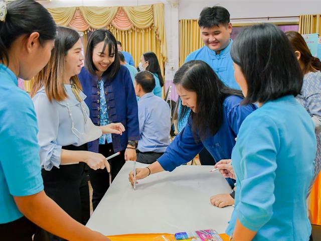 วิทยาลัยการศึกษา ดำเนินโครงการพัฒนาสื่อนวัตกรรมการศึกษาเพื่อส่งเสริมการเรียนรู้ตลอดชีวิตในสถานศึกษา ณ โรงเรียนบ้านใหม่ปางค่า (ภูลังกาอนุสรณ์)