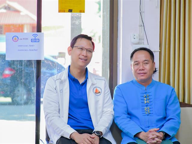 วิทยาลัยการศึกษา ดำเนินโครงการพัฒนาสื่อนวัตกรรมการศึกษาเพื่อส่งเสริมการเรียนรู้ตลอดชีวิตในสถานศึกษา ณ โรงเรียนบ้านใหม่ปางค่า (ภูลังกาอนุสรณ์)