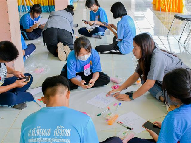 วิทยาลัยการศึกษา ดำเนินโครงการพัฒนาสื่อนวัตกรรมการศึกษาเพื่อส่งเสริมการเรียนรู้ตลอดชีวิตในสถานศึกษา ณ โรงเรียนบ้านใหม่ปางค่า (ภูลังกาอนุสรณ์)