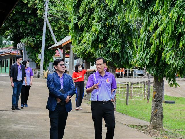 วิทยาลัยการศึกษา ดำเนินโครงการพัฒนาสื่อนวัตกรรมการศึกษาเพื่อส่งเสริมการเรียนรู้ตลอดชีวิตในสถานศึกษา ณ โรงเรียนบ้านใหม่ปางค่า (ภูลังกาอนุสรณ์)
