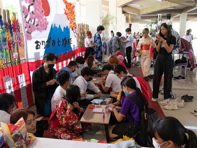สาขาวิชาภาษาญี่ปุ่น คณะศิลปศาสตร์ จัดโครงการนิฮงไซ (เทศกาลวัฒนธรรมญี่ปุ่น) ประจำปี 2566