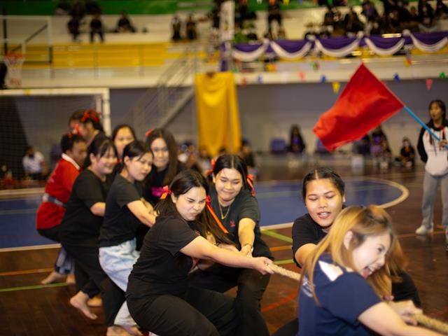 The Department of Community Health arranges activities targeted at fostering happiness and a high quality of life for students based on CMHUP Sports Day 23 events,