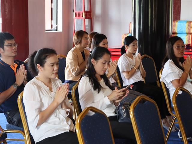 กองแผนงาน จัดโครงการเสริมสร้างความเข้มแข็งด้านคุณธรรมและธรรมาภิบาลในหน่วยงาน และร่วมสืบสานประเพณีถวายเทียนพรรษา