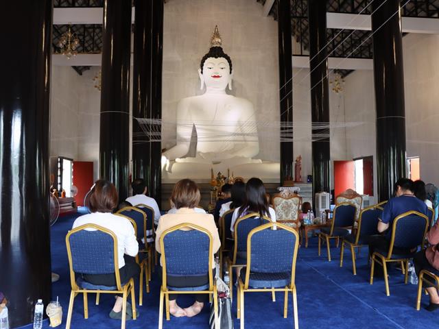 กองแผนงาน จัดโครงการเสริมสร้างความเข้มแข็งด้านคุณธรรมและธรรมาภิบาลในหน่วยงาน และร่วมสืบสานประเพณีถวายเทียนพรรษา