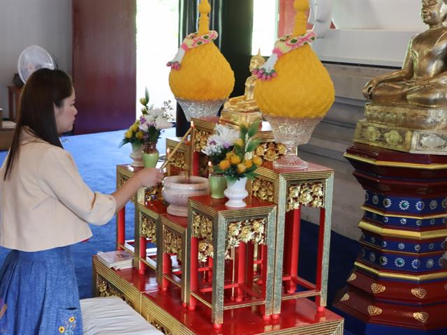 กองแผนงาน จัดโครงการเสริมสร้างความเข้มแข็งด้านคุณธรรมและธรรมาภิบาลในหน่วยงาน และร่วมสืบสานประเพณีถวายเทียนพรรษา