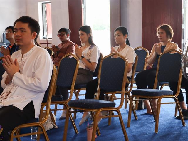 กองแผนงาน จัดโครงการเสริมสร้างความเข้มแข็งด้านคุณธรรมและธรรมาภิบาลในหน่วยงาน และร่วมสืบสานประเพณีถวายเทียนพรรษา