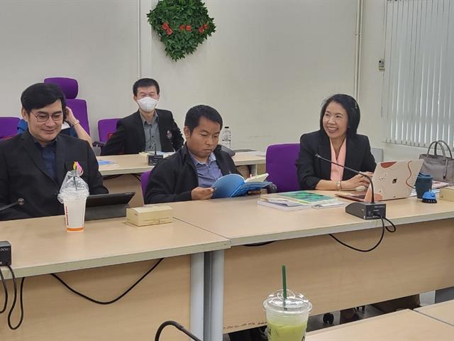 วิทยาลัยการศึกษา ดำเนินกิจกรรมการรายงานความก้าวหน้าการทำวิทยานิพนธ์ ของนิสิตระดับปริญญาเอก