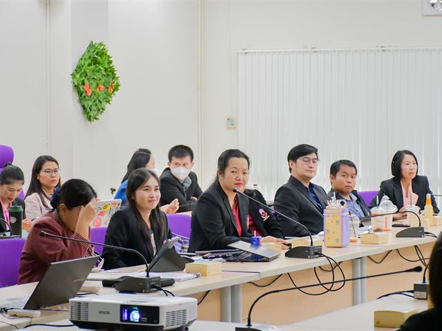 วิทยาลัยการศึกษา ดำเนินกิจกรรมการรายงานความก้าวหน้าการทำวิทยานิพนธ์ ของนิสิตระดับปริญญาเอก