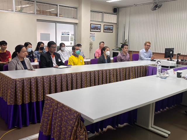 คณะสหเวชศาสตร์ ได้รับเกียรติจาก ผศ.ดร.ดาว เวียงคำ คณบดีคณะพยาบาลศาสตร์ เป็นประธานกรรมการประเมิน AUN สาขาเทคนิคการแพทย์ 