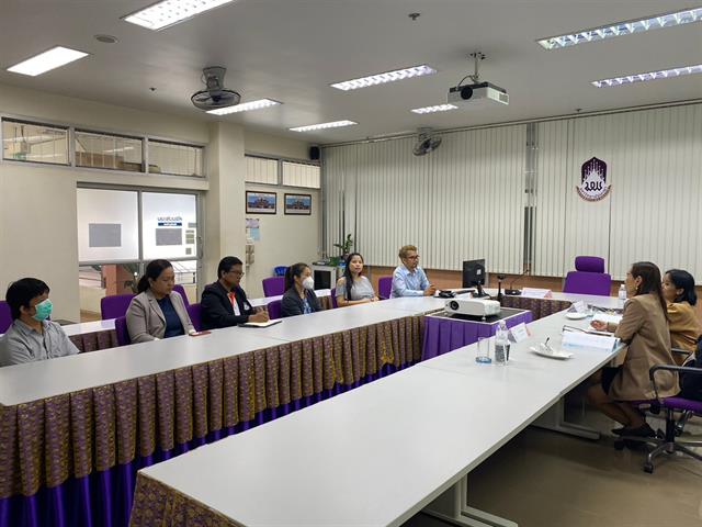 คณะสหเวชศาสตร์ ได้รับเกียรติจาก ผศ.ดร.ดาว เวียงคำ คณบดีคณะพยาบาลศาสตร์ เป็นประธานกรรมการประเมิน AUN สาขาเทคนิคการแพทย์ 