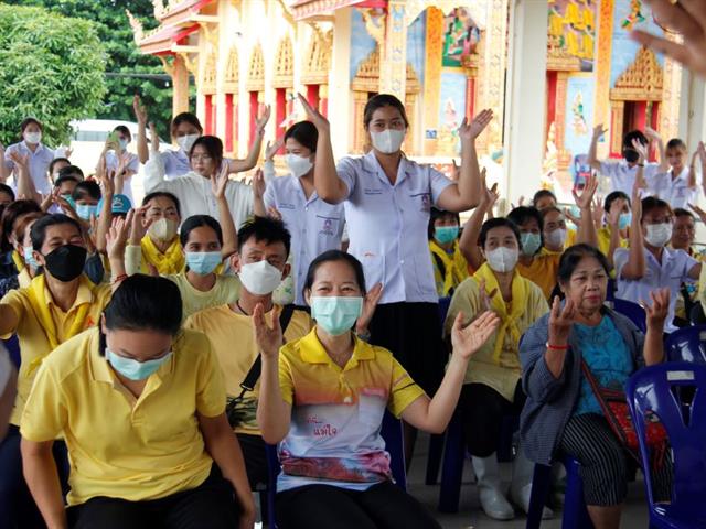 สาขาเทคนิคการแพทย์ คณะสหเวชศาสตร์ ลงพื้นที่ เพื่อจัดการวางแผนตรวจคัดกรองสุขภาพ ของชาวบ้าน ณ วัดศรีบังวัน อ.แม่ใจ จ.พะเยา