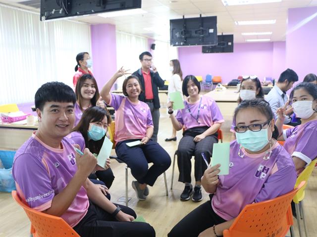 คณะสาธารณสุขศาสตร์ ดำเนินกิจกรรม “งานสร้างสุข สู่องค์กรสร้างสรรค์” 