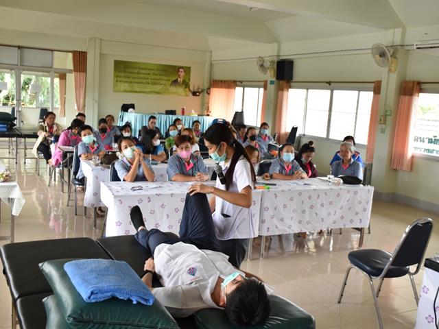 คณะสหเวชศาสตร์ จัดโครงการรูปแบบการศึกษา หลักสูตรระยะสั้น (Non-Degree) “การพัฒนาทักษะของบุคลากรที่ดูแลผู้สูงอายุและบุคลากรในหน่ วยบริการปฐมภูมิ"
